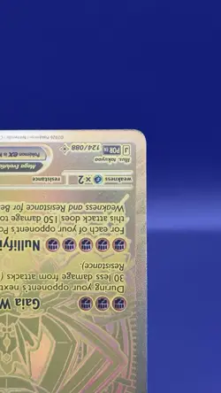 Pokemon Mega Zygarde ex Gold Hyper Rare 124/088 Perfect Order - Image 5