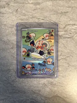 Pokemon TCG Clobbopus 207/191SV08: Surging Sparks Holo Illustration Rare - Image 1