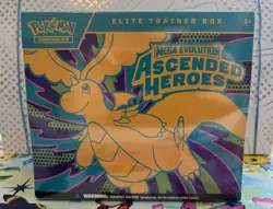 Pokemon Mega Evolution Ascended Heroes ETB (English, New & Sealed) - Image 1
