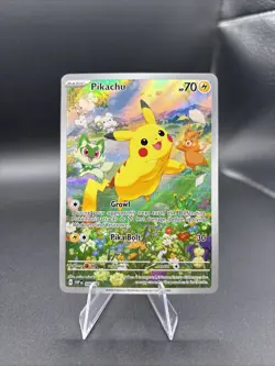 Pokemon TCG Pikachu 088 SVP EN Black Star Promo Holo 2024 NM - Image 1