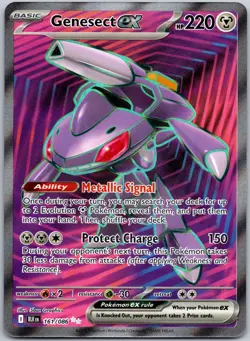 Genesect ex 161/086 Ultra Rare SV: Black Bolt NM - Image 1