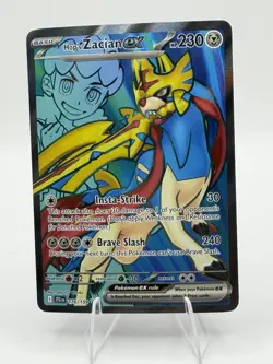 Pokemon Hop's Zacian ex 176/159 - SV09: Journey Together - Ultra Rare NM - Image 1