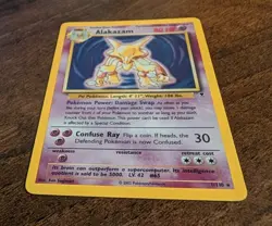 Alakazam 1/110 Legendary Collection Holo Rare English Pokemon TCG Near Mint - Image 4