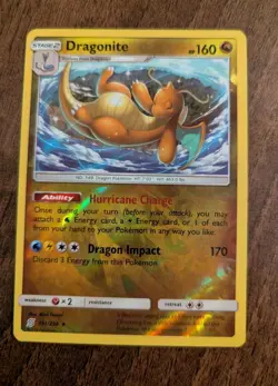 Dragonite 151/236 Unified Minds Reverse Holo Pokemon TCG Near Mint - Image 1