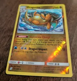 Dragonite 151/236 Unified Minds Reverse Holo Pokemon TCG Near Mint - Image 3