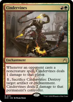Cindervines - Near Mint MTG Ravnica Remastered - Image 1