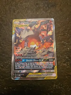 Pokemon TCG Reshiram & Charizard GX SM201 - Image 1