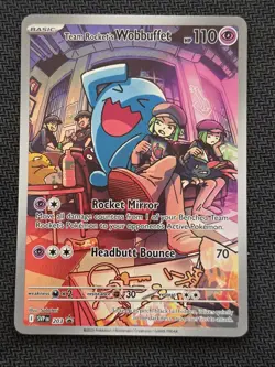 Pokemon Team Rocket’s Wobbuffett 203 Elite Trainer Box Promo NM/M - Image 1