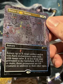 MTG Dance Of The Manse [Secret Lair] 🪐Galaxy FOIL✨ - Image 2