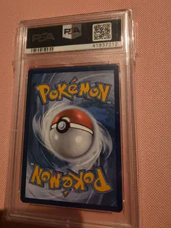 PSA 9 MANAPHY FULL ART HOLO XY113 2016 POKEMON XY BLACK STAR PROMO MYTHICAL COLL - Image 2