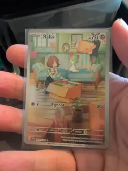Ralts 211/198 Pokemon Scarlet Violet Base Illustration Card NM Condition - Image 3