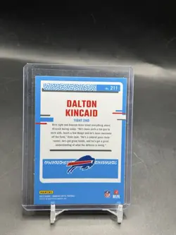 2023 Donruss Optic Rated Rookie RC Dalton Kincaid #211 - Image 2