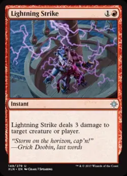 Lightning Strike - Near Mint MTG Ixalan - Image 1