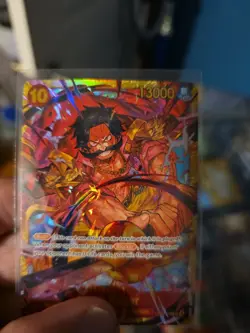 Gol D Roger OP09-118 SEC Secret Rare Emperors In The New World One Piece NM - Image 3