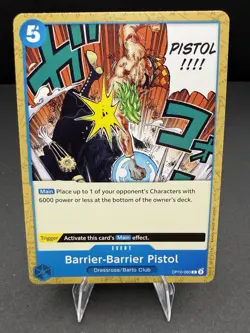 Barrier-Barrier Pistol OP10-060 One Piece Royal Blood TCG English NM - Image 1