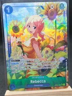 Rebecca (OP15-053) (Alternate Art) One Piece Adventure on Kami's Island Foil - Image 1
