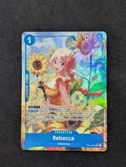 One Piece OP15-053 Rebecca SR Alt Art English NM - Image 1