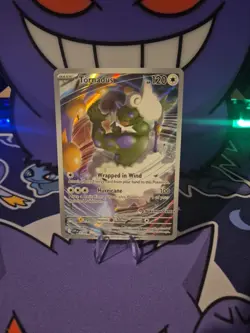 TCG Tornadus SVP 210 White Flare ETB Pokemon Center Stamped Promo Card NM - Image 1