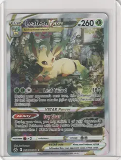 Leafeon VSTAR Ultra Rare Crown Zenith: Galarian Gallery GG35/GG70 NM - Image 1