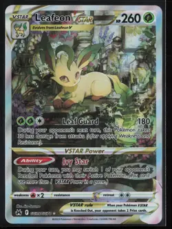 Leafeon VSTAR - GG35/GG70 - Ultra Rare - NM - Crown Zenith Galarian Gallery - Image 1