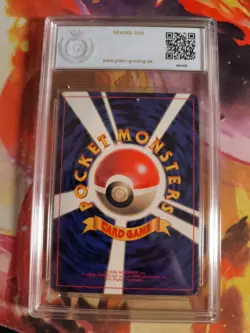 Pokemon Card Meowth Mauzi Team Rocket Corocoro Promo Glossy Japanese PSA / PGS 8 - Image 5