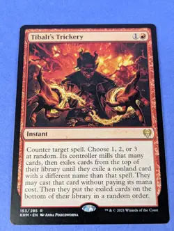 MTG Magic: Kaldheim: Tibalt's Trickery #153/285 Rare - NM - Image 1