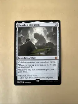 MTG Forsaken Monument ZNR 244 M NM Regular - Image 1
