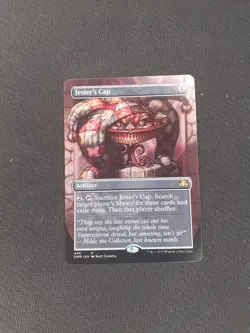 MTG - Jester's Cap. Dominaria Remastered. Borderless - Rare Colourless Artifact. - Image 1