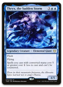 Thryx, the Sudden Storm #76 (NM) Theros Beyond Death THB Magic MTG - Image 1