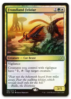 Frondland Felidar #186 (Foil) (NM) Ikoria IKO Magic MTG - Image 1