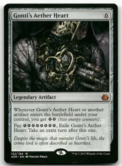 Gonti's Aether Heart #152 (NM) Aether Revolt AER Magic MTG - Image 1