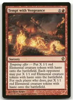 Tempt with Vengeance #125 (NM) Commander 2013 C13 Magic MTG - Image 1