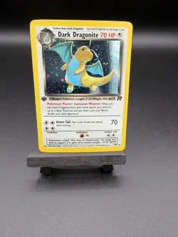 Pokemon TCG Dark Dragonite 1st Ed Team Rocket Holo Rare #5/82 - NM - Image 4