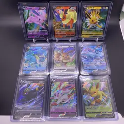 Compete Set! 🚨2025 Pokemon Eevee V 0213/14 Pokemon TCG Chinese Gem Pack Vol 2 - Image 1