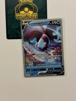 Lumineon V 040/172 2022 Pokemon World Championships Brilliant Stars Variant C - Image 1
