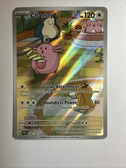Pokemon TCG - Chansey 187/167 SV06 Twilight Masquerade Illustration Rare NM/M - Image 1