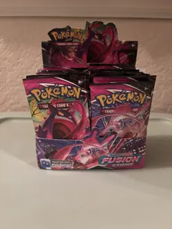 Pokemon TCG Loose X36 Fusion Strike Booster Packs - Image 1
