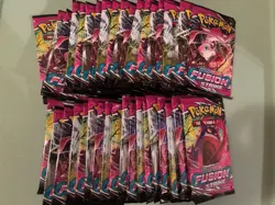 Pokemon TCG Loose X36 Fusion Strike Booster Packs - Image 2