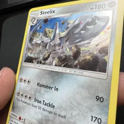 Steelix 125/214 Blister Exclusive Cosmos Holo NM Pokemon Card English - Image 4