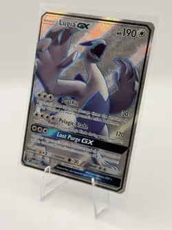 Pokemon Lugia GX Full Art Holo Ultra Rare 207/214 SM-Lost Thunder - Image 1
