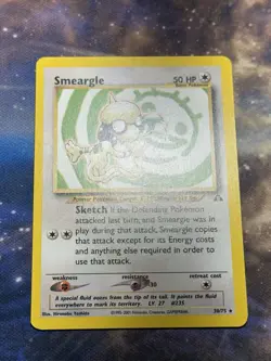 Smeargle 30/75 Neo Discovery Rare WOTC Pokemon NM - Image 5