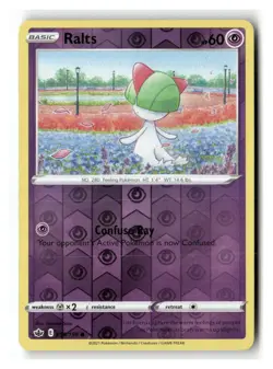 Ralts 059/198 Common Chilling Reign Pokemon Reverse Holo Near Mint - Image 1