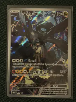 Pokemon TCG N’s Zekrom Black Star Promo Ascended Hero’s ETB 031 Near Mint - Image 1