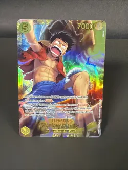 ONE PIECE ENGLISH Monkey D. Luffy OP15-119 SEC Adventure on KAMI's Island OP15 - Image 1