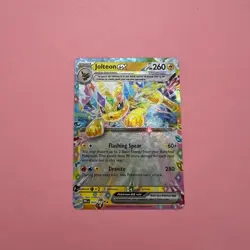 Jolteon ex 030/131 NM Double Rare Prismatic Evolutions Pokemon Card TCG English - Image 1