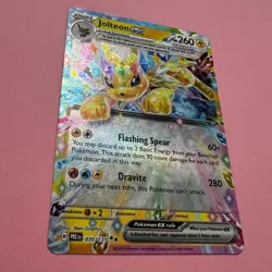 Jolteon ex 030/131 NM Double Rare Prismatic Evolutions Pokemon Card TCG English - Image 3