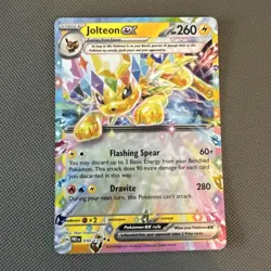 Pokemon Card Jolteon Ex 030/131 Prismatic Evolutions Double Rare Near Mint - Image 1