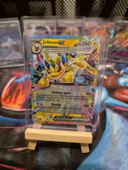 Pokemon Card Jolteon Ex 030/131 Prismatic Evolutions Double Rare Near Mint - Image 1
