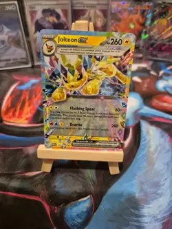 Pokemon Card Jolteon Ex 030/131 Prismatic Evolutions Double Rare Near Mint - Image 2