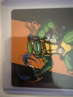 Magic: The Gathering Michelangelo, the Heart Art Card TMNT 35/54 Kirokaze Gold S - Image 2